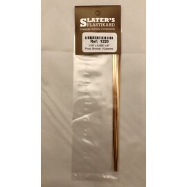 Slater's Plastikard Slater's 1220 Bronze strips, 10 pcs