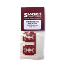 Slater's Plastikard Slater's 4A16 Vuuremmers met stand (12 stuks) (Schaal H0)