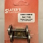 Slater's Plastikard Slater's 7120  Wagonwielen, gespleten spaken (2 x 2 stuks) (Schaal 0)