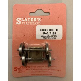 Slater's Plastikard Slater's 7121 Wagenräder, standardspeichen (2 x 2 Stück) (Spur 0)