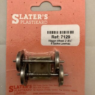 Slater's Plastikard Slater's 7121 Wagenräder, standardspeichen (2 x 2 Stück) (Spur 0)