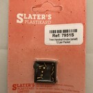 Slater's Plastikard Slater's 7951S Handrail Knobs 7mm small (set of 12)  (Gauge O)