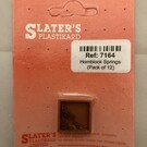 Slater's Plastikard Slater's 7164 Hornblock springs (set van 12) (Schaal 0)