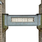 Metcalfe Metcalfe PN992  Industrial overbridge (Gauge N)