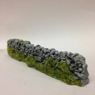 Javis Javis PW2GREY Bauernhof grau Trockenmauer (Spur H0/00, Resin), ca 13,5 cm