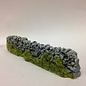 Javis Javis PW2LB Bauernhof hellbraune Trockenmauer (Spur H0/00, Resin), ca 13,5 cm