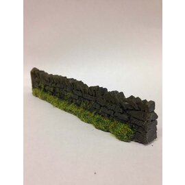 Javis Javis PW1DB Old dark brown dry stone wall (Gauge H0/00, Resin), approx. 13,5 cm