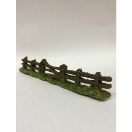 Javis Javis PF2 Oud hekwerk met poort (Schaal H0/00, Resin), ca 14 cm