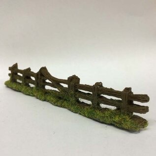 Javis Javis PF2 Old fencing with gate (Gauge H0/00, Resin) approx. 14 cm