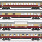 Märklin Märklin 40851  Set Rheingold-rijtuigen "Tin Plate" (schaal H0)