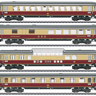 Märklin Märklin 40851  Set Rheingold-rijtuigen "Tin Plate" (schaal H0)