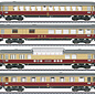 Märklin Märklin 40851  Set Rheingold-rijtuigen "Tin Plate" (schaal H0)