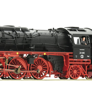 Roco Roco 72255 DR / VES/M Halle Stoomlok BR23 001 DCC SND Periode III (Schaal H0)