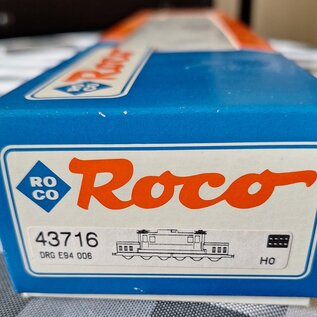 Roco Roco 43716 DRG Elektrolokomotive BR E94 006 era II (gauge H0)