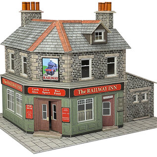 Metcalfe Metcalfe PO309 Corner shop & pub in stone (H0/OO gauge)