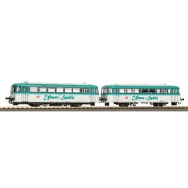 Piko Piko 52150 Sound-Dieseltriebwagen BR 798 + Steuerwagen Ulmer Spatz DB AG V, inkl. PIKO Sound-Decoder (schaal H0)