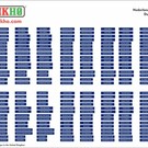 Brikho Niederländische Straßennamen Dunkel Blau