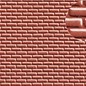 Slater's Plastikard Slater's 0401 Builder Sheet brick, red (Gauge H0/00)