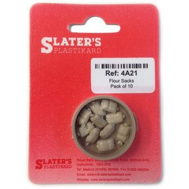 Slater's Plastikard Slater's 4A21 Meelzakken (10 stuks) (Schaal H0)