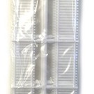 Slater's Plastikard Slater's 4A05 Zaun (8 Stück) (Spur H0/00)