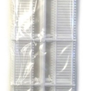 Slater's Plastikard Slater's 4A05 Zaun (8 Stück) (Spur H0/00)