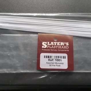 Slater's Plastikard Slater's 1001 Microstrips, 50 pcs