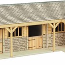 Metcalfe Metcalfe PO256 Pferdestall (Spur H0/OO)