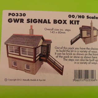 Metcalfe Metcalfe PO330 G.W.R. Signal box (H0/OO Gauge)