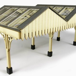 Metcalfe Metcalfe PO340 Bahnsteig Überdachung (H0/OO)