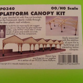 Metcalfe Metcalfe PO340 Platform Canopy (H0/OO)