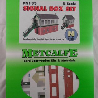 Metcalfe Metcalfe PN133 Set van 2 seinhuizen en bijgebouwtjes (N-Schaal)