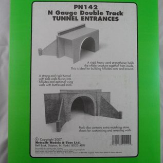 Metcalfe Metcalfe PN142 Tunnelportale zweigleisig (Spur N)