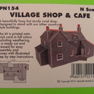 Metcalfe Metcalfe PN154 Village shop & cafe (N-Gauge)