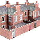 Metcalfe Metcalfe PN176 Low relief terraced red brick house backs (N-Gauge)