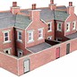 Metcalfe Metcalfe PN176 Low relief terraced red brick house backs (N-Gauge)
