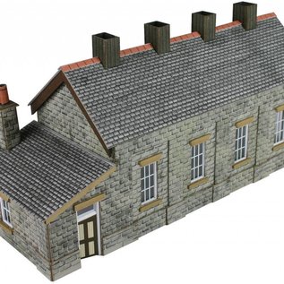 Metcalfe Metcalfe PN932 Single track engine shed stone style (N-Gauge)
