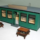 Brikho Fish and Chips Shop, H0 - Lasercut