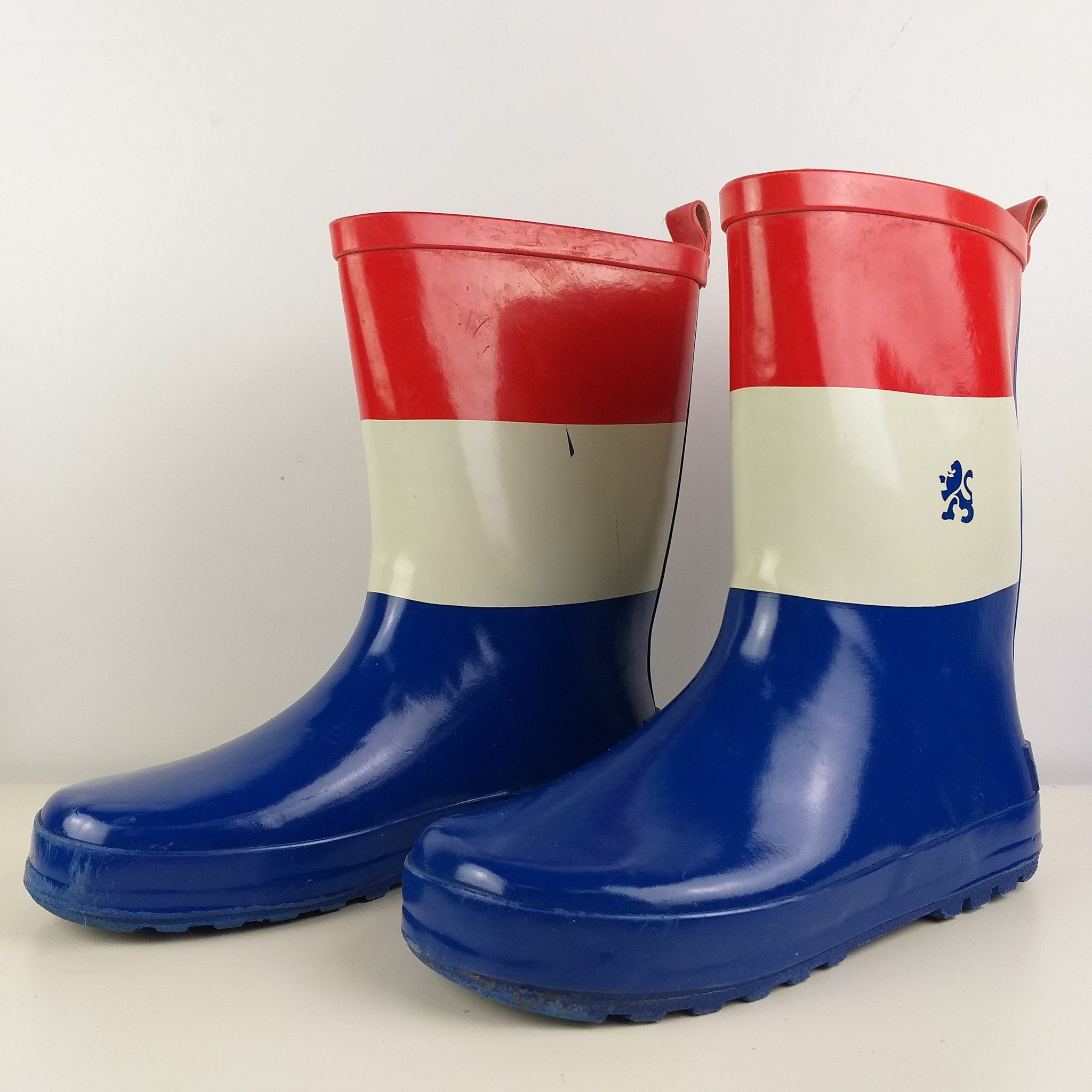 Rood Wit Blauw Regenlaarzen (31-33) - Tientjeofminder.nl