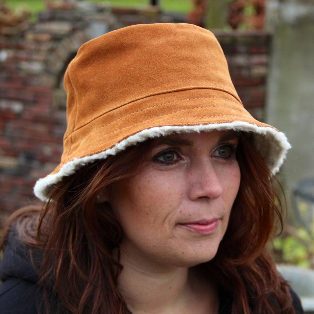 lambskin hat