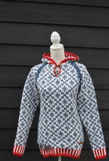 Original South Norwegian sweater with hood "Codal"