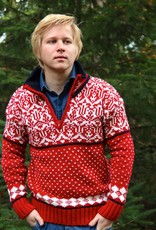 Original South Norwegian Sweater 'Noruega' Red