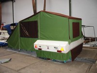 Zeilen en maatwerk oplossingen voor caravans, campers, vouwwagens. Luifels, zonnezeilen, hoezen.