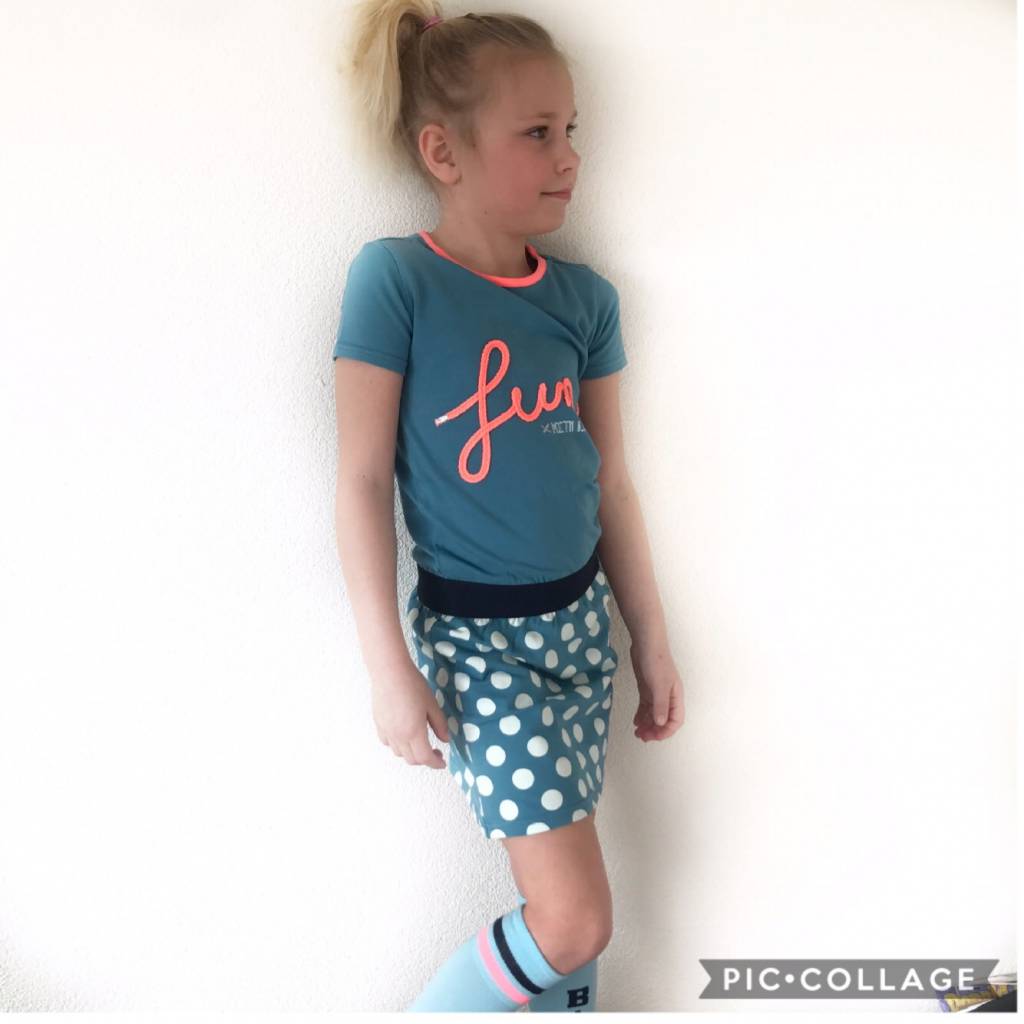 Blauw jurkje B.Nosy