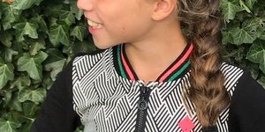 Grafische jurkje B.Nosy