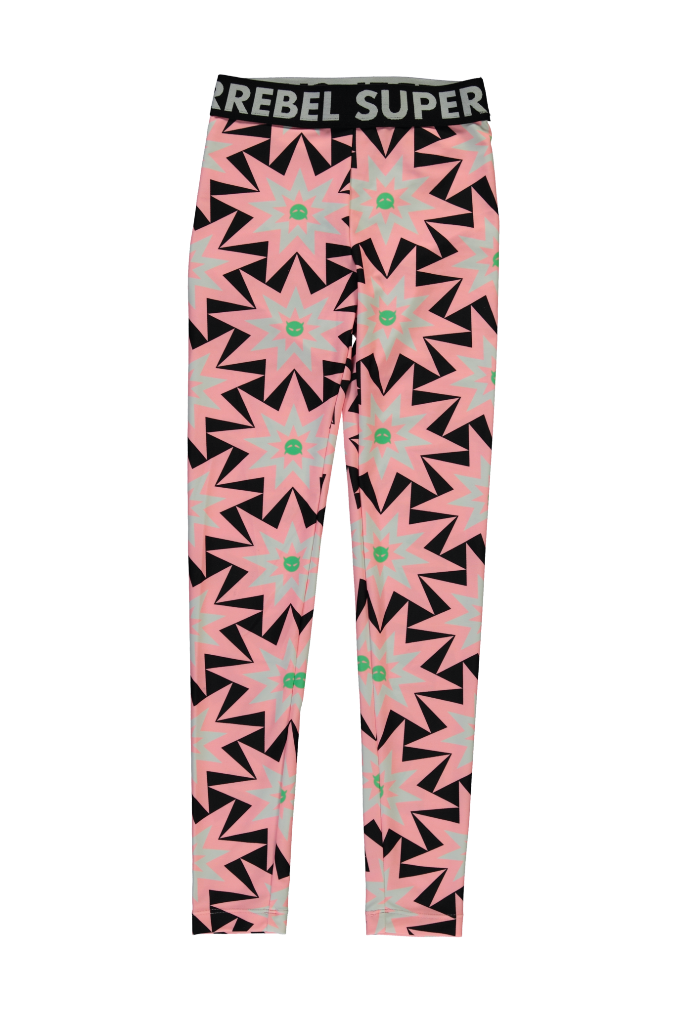 SUPERREBEL Meisjes legging Pearl - Star AOP afbeelding