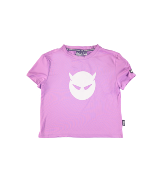 SUPERREBEL Meisjes t-shirt Benica - Fluo paars