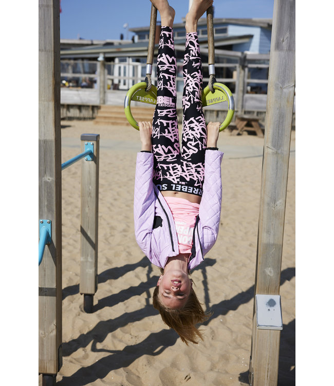 SUPERREBEL Meisjes zomerjas Nori - Sugar roze