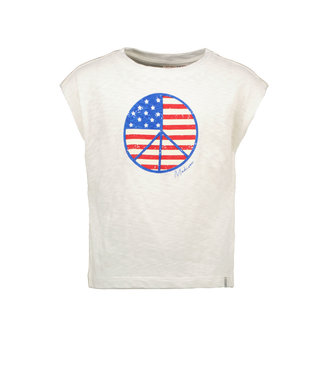 Street called Madison Meisjes t-shirt Happy - Off white