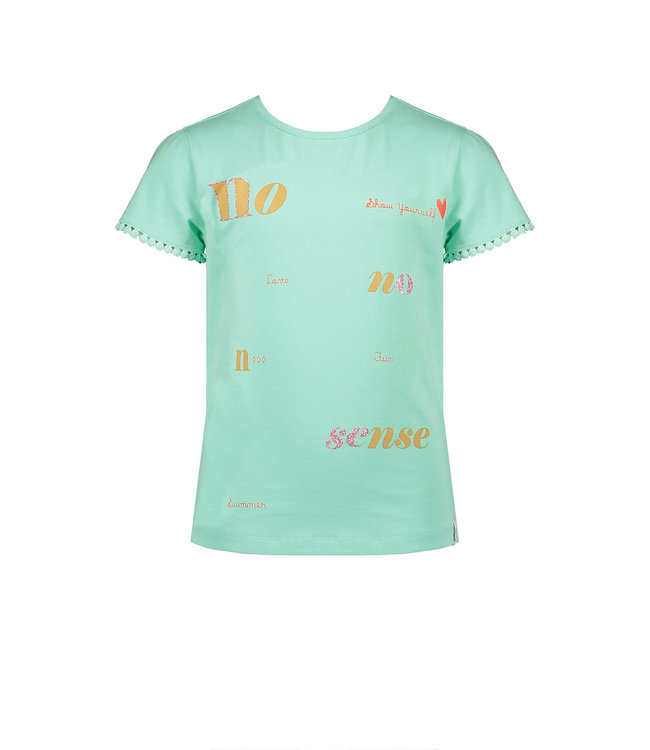 NoNo Meisjes - t-shirt Kamsi - Fresh Chewmint