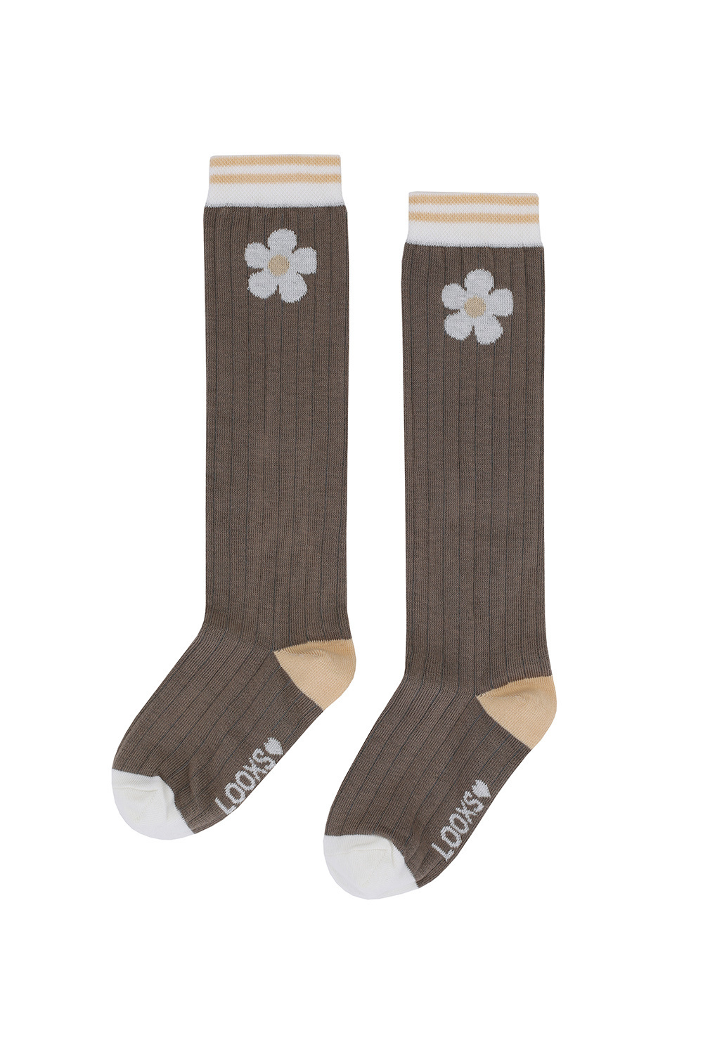 LOOXS Little Meisjes kniekousen - Moss afbeelding